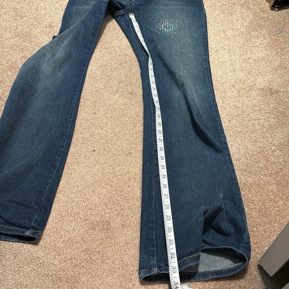 Karen Kane starburst rhinestone jeans size 8 - Picture 10 of 10